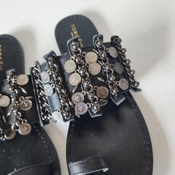 Torgeis Toe Ring Sandals "EUC" - Picture 4 of 15